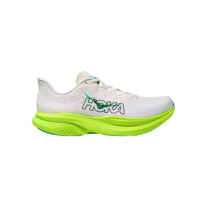 Hoka Mach 6 'White Neon Lime'