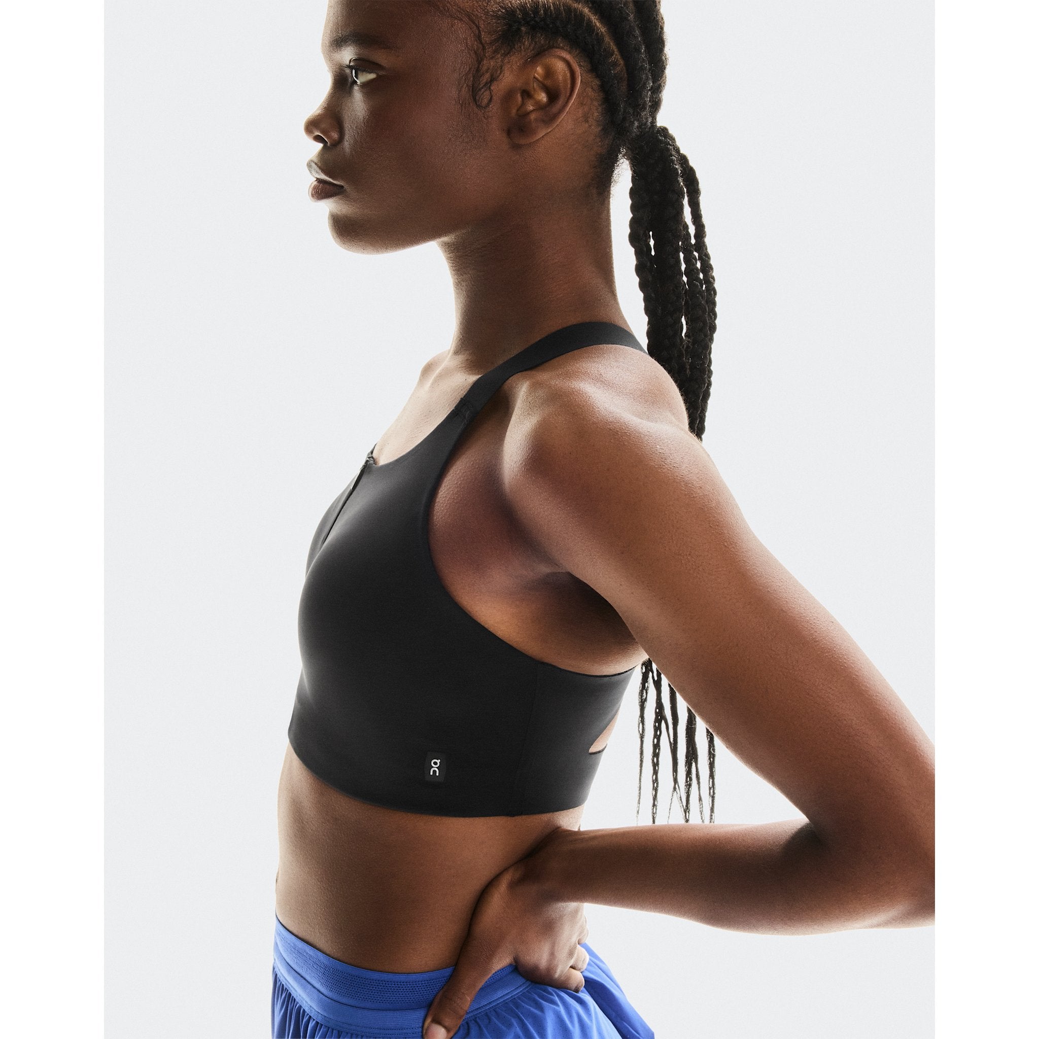 On Endurance Bra Zip Black