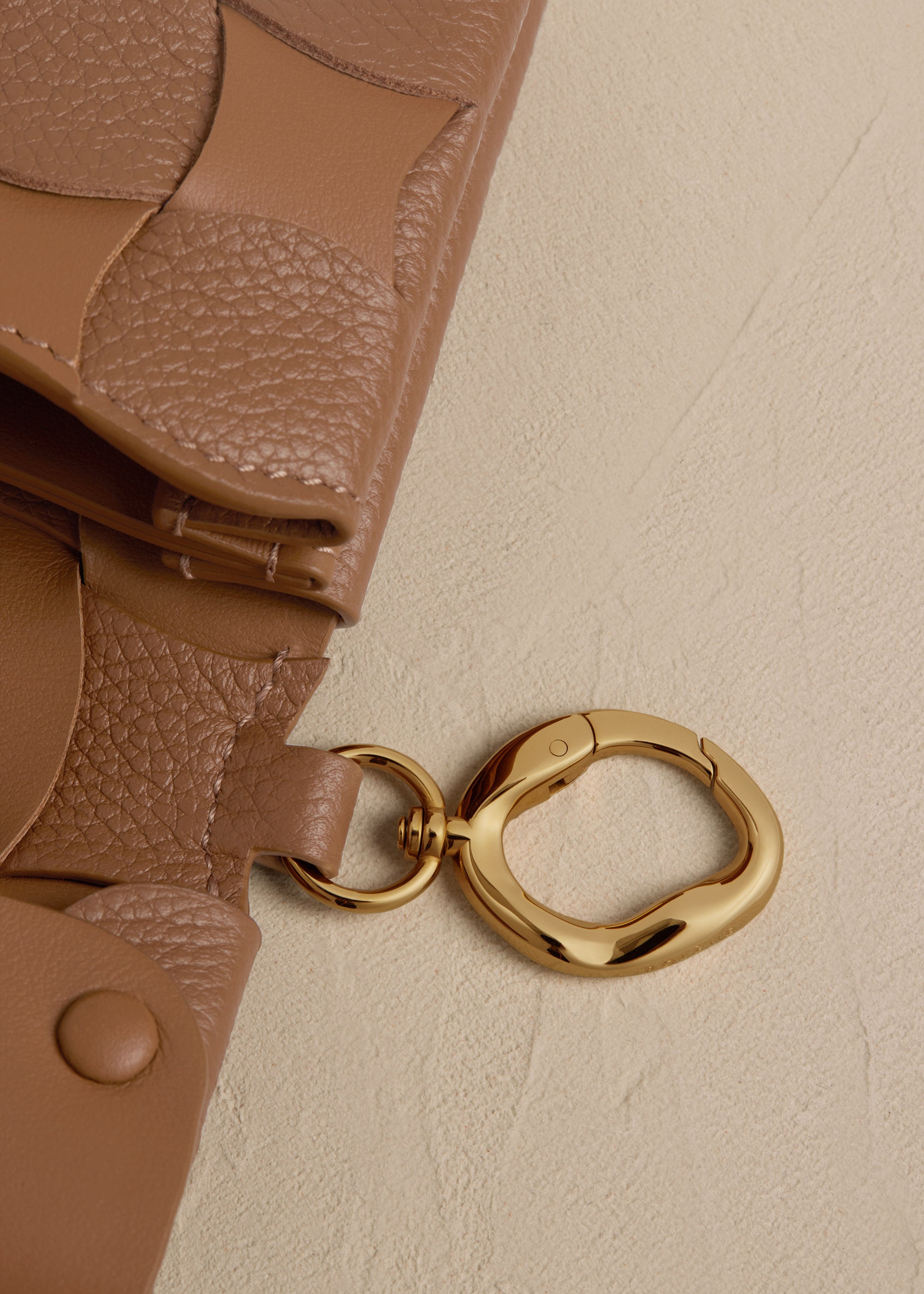 Polene Neiti Card Holder - Duo Camel