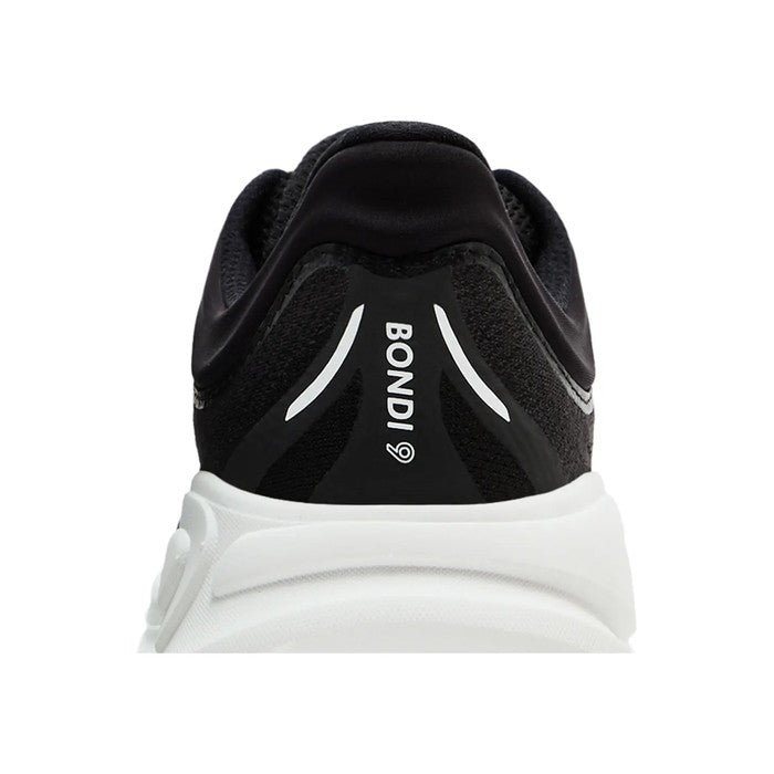 Hoka Bondi 9 2E Wide 'Black White'