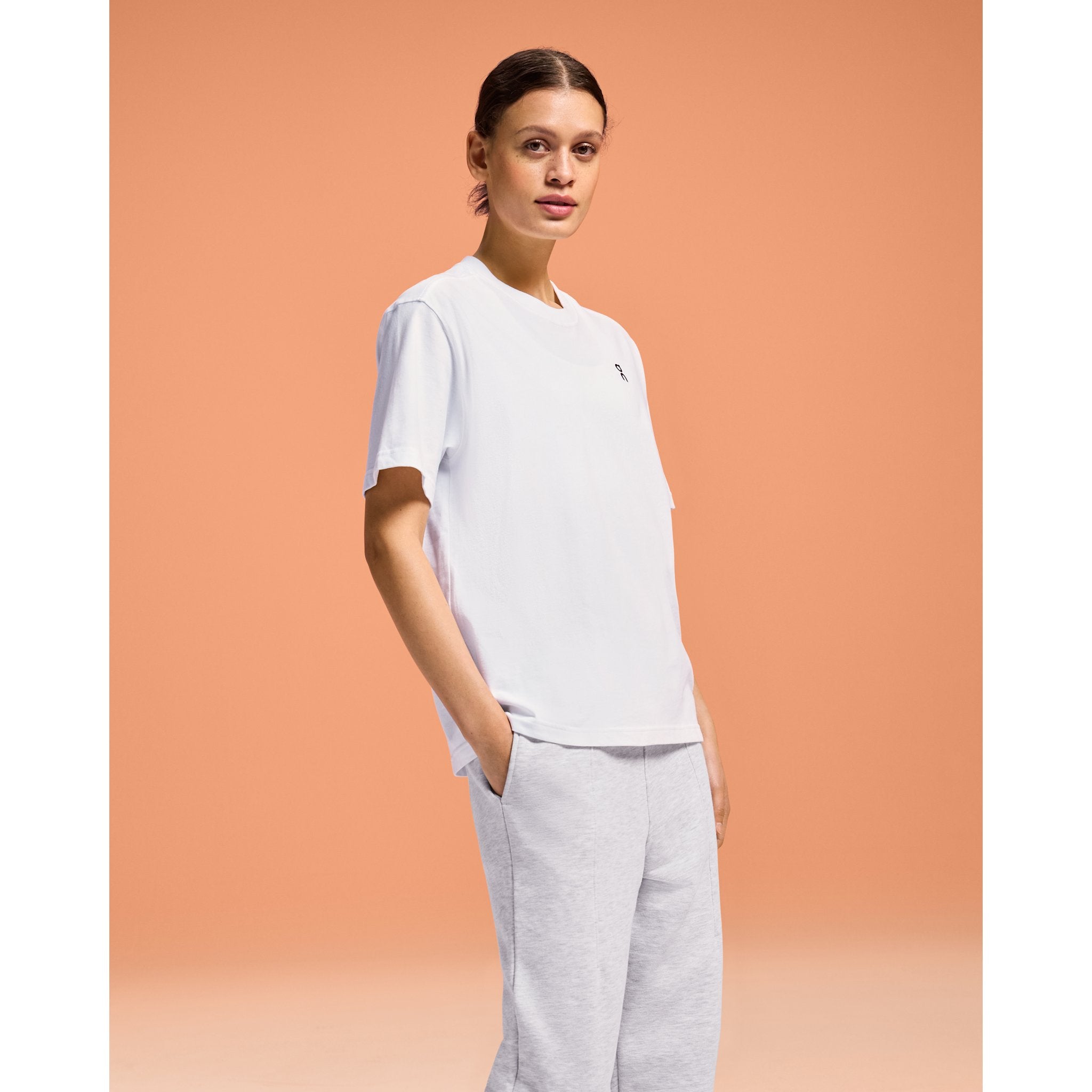 On Club-T Graphic Tennis White