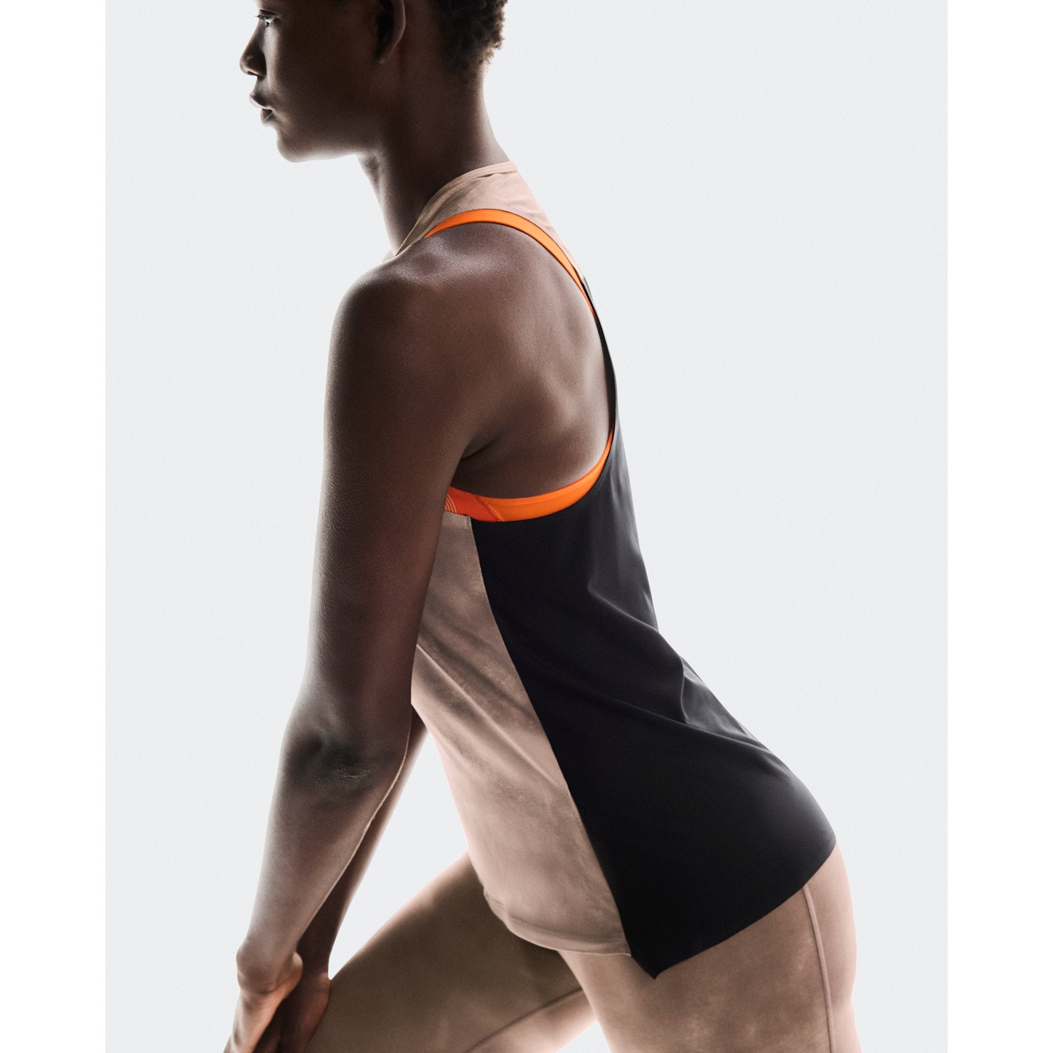 On Performance Tank AOP Cinder | Black