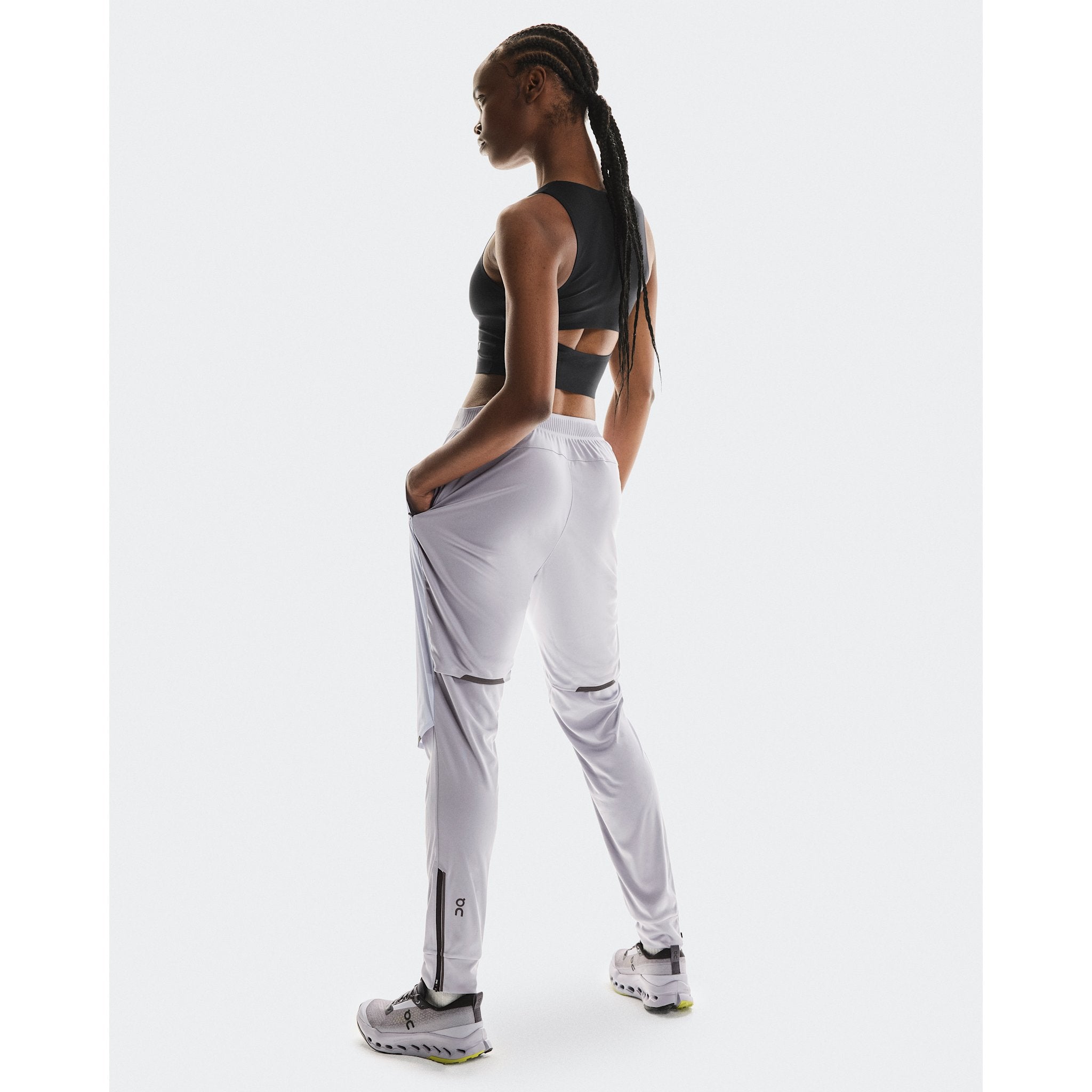On Weather Pants Nimbus | Lilac