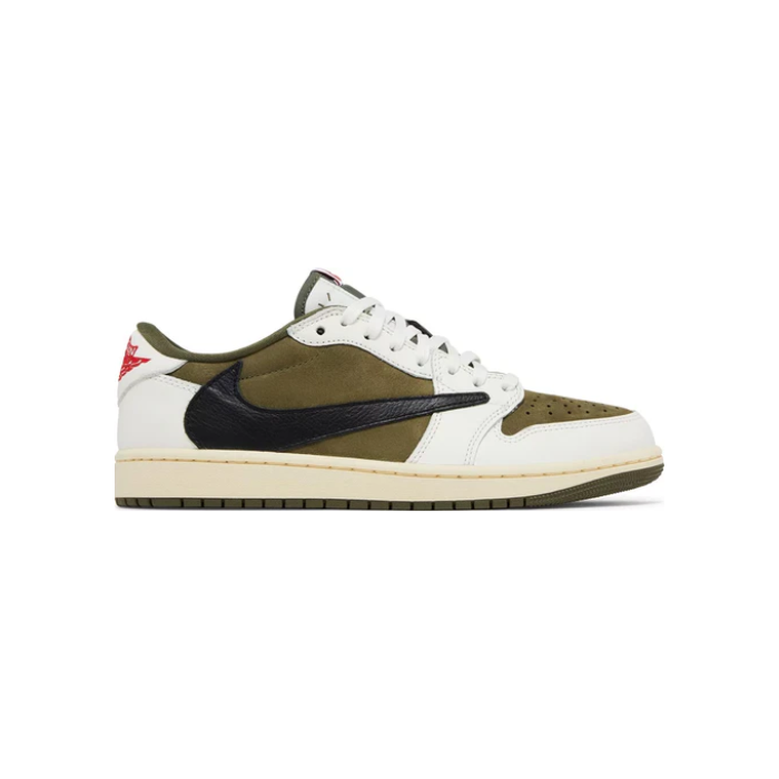 Travis Scott x Air Jordan 1 Low 'Medium Olive'