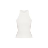 Skims Soft Lounge High Neck Tank Marble