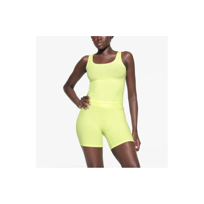 Skims Soft Lounge Tank Lemonade