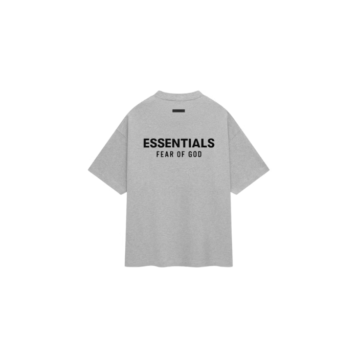 Essentials Jersey Crewneck Light Heather Grey T-Shirt