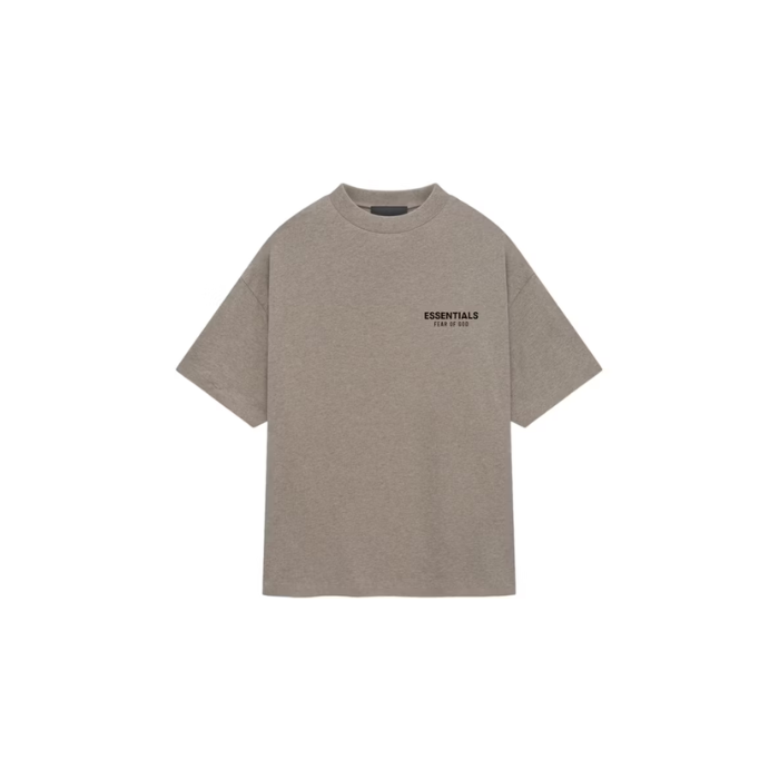 Essentials Jersey Crewneck Heather Gray T-Shirt