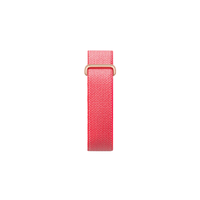 Google Fitbit Air Performance Loop Band Strap "Berry / Polished Champagne Gold Stainless Steel Clasp" (Strap Only)