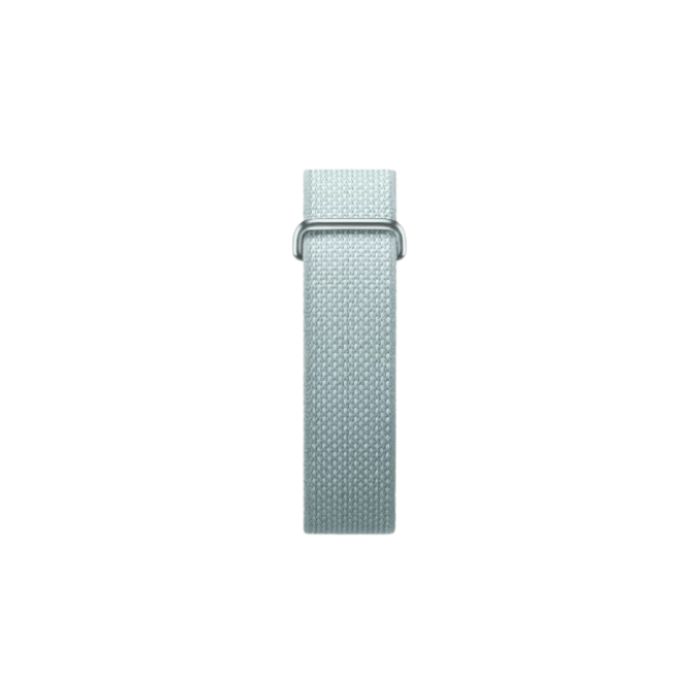 Google Fitbit Air Performance Loop Band Strap "Fog / Polished Silver Stainless Steel Clasp" (Strap Only)