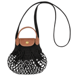 Longchamp Le Pliage Filet XS Mesh bag Black