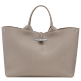 Longchamp Le Roseau L Handbag Clay