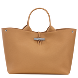 Longchamp Le Roseau L Handbag Walnut