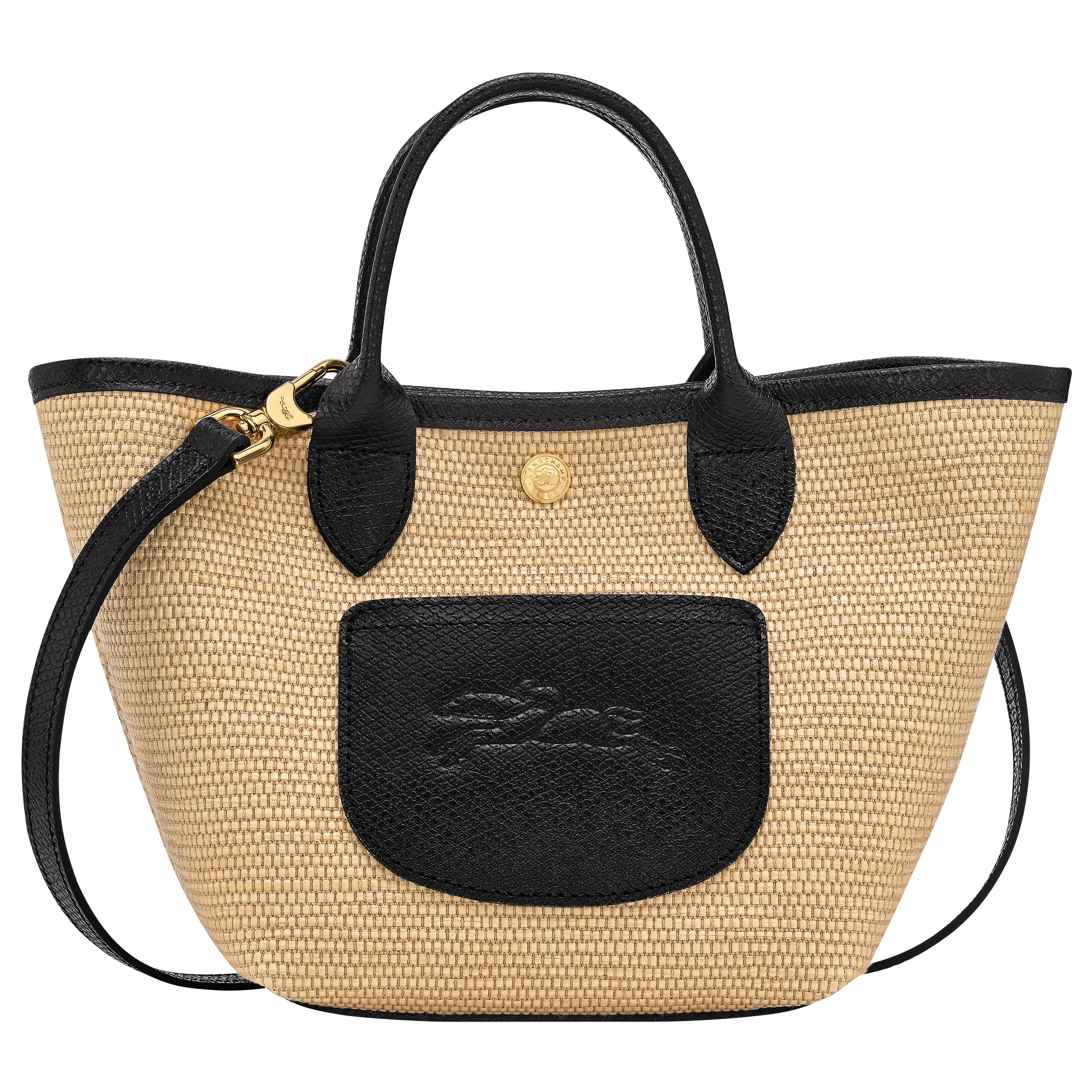 Longchamp Le Pliage Collection XS Basket bag Black