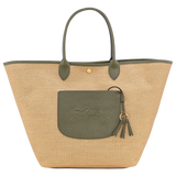 Longchamp Le Pliage Collection L Basket bag Artichoke
