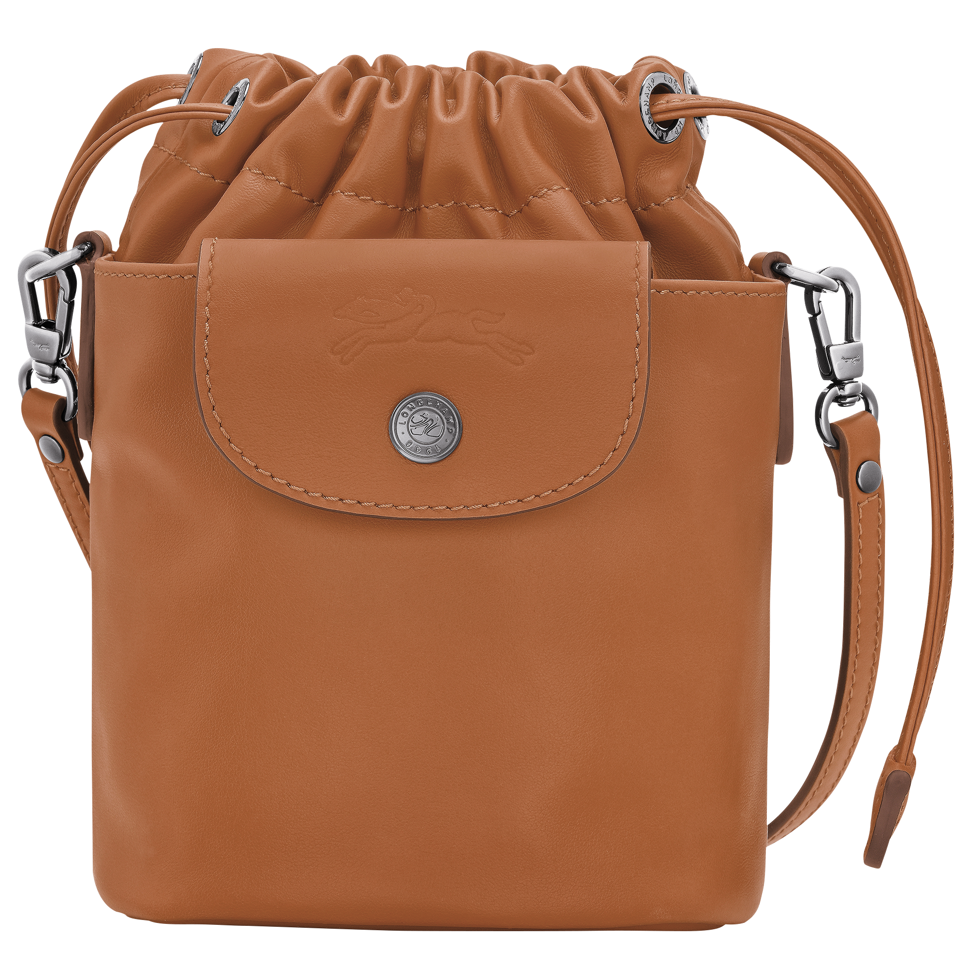 Longchamp Le Pliage Xtra XS Bucket bag Cashew