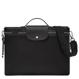 Longchamp Le Pliage Energy Briefcase Black