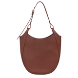 Longchamp Le Foulonné L Hobo bag Coffee