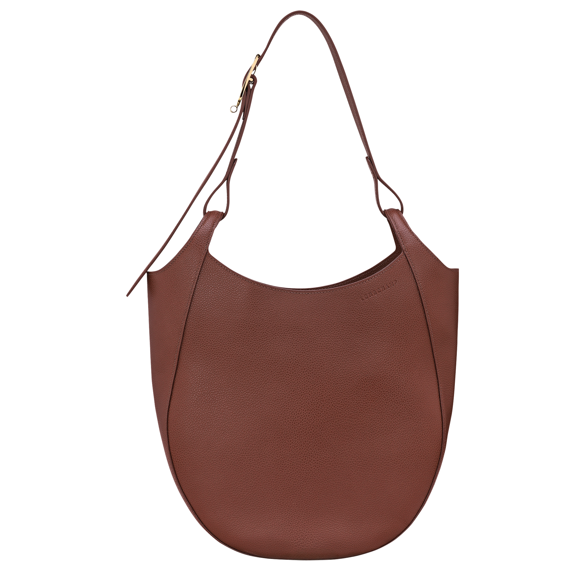 Longchamp Le Foulonné L Hobo bag Coffee