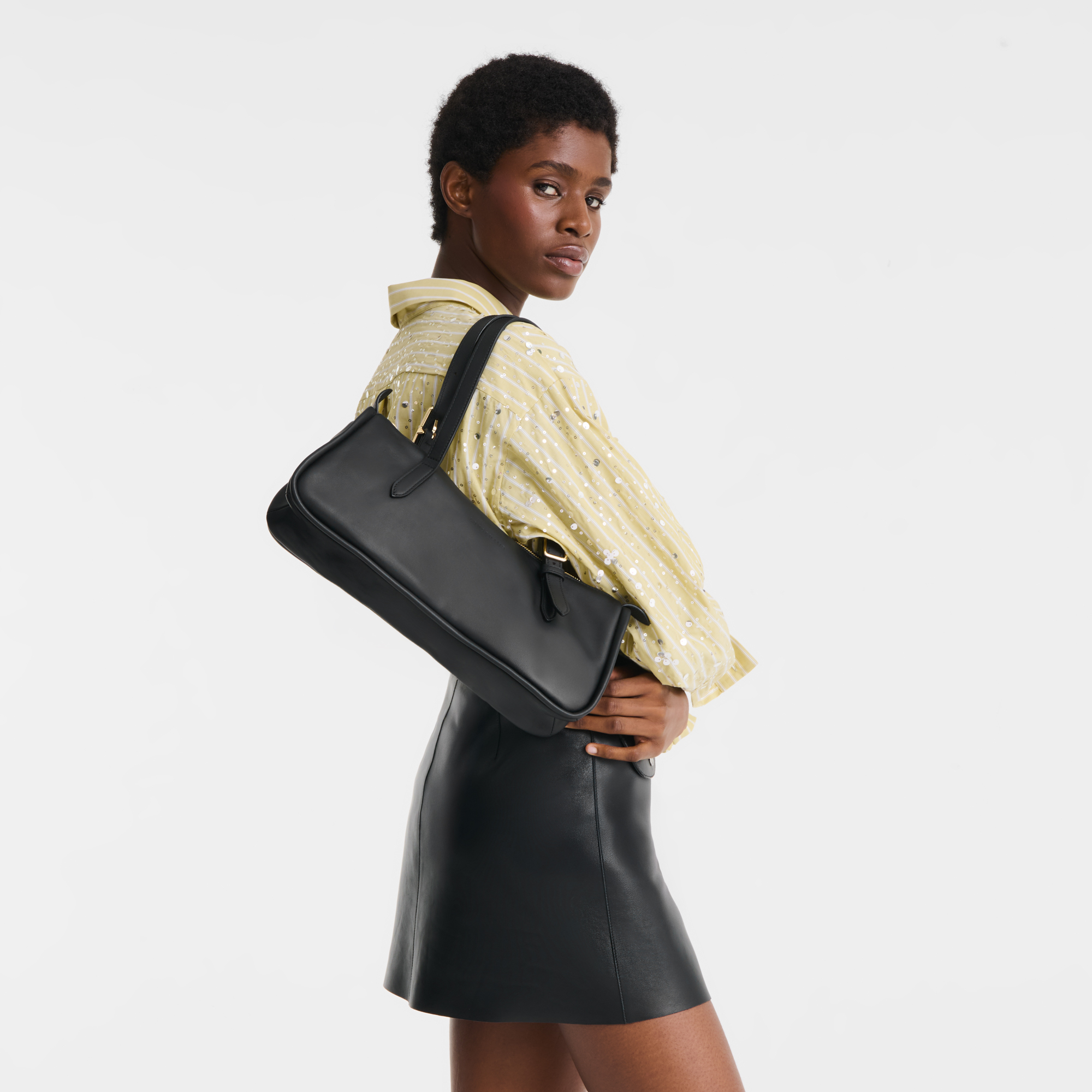 Longchamp Looong Shoulder bag Black