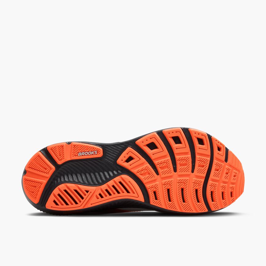 Brooks Ghost 17 Oyster Mushroom/Orange/Ebony