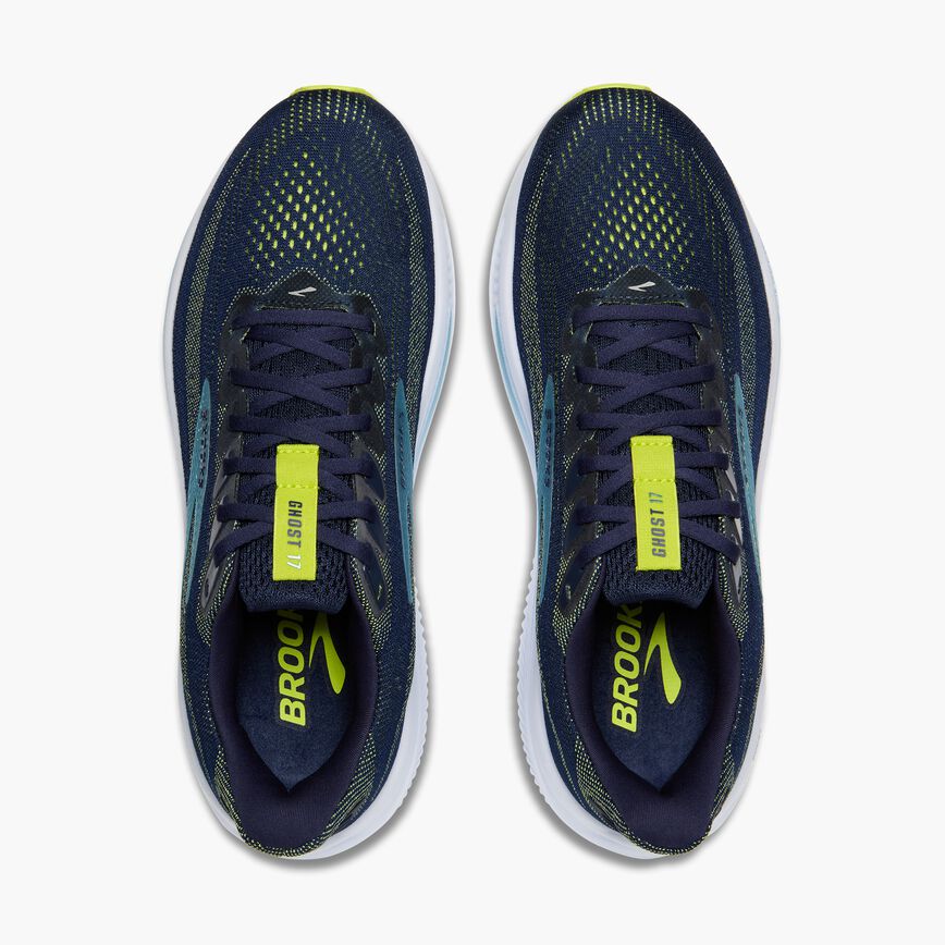 Brooks Ghost 17 Peacoat/Lime/Blue