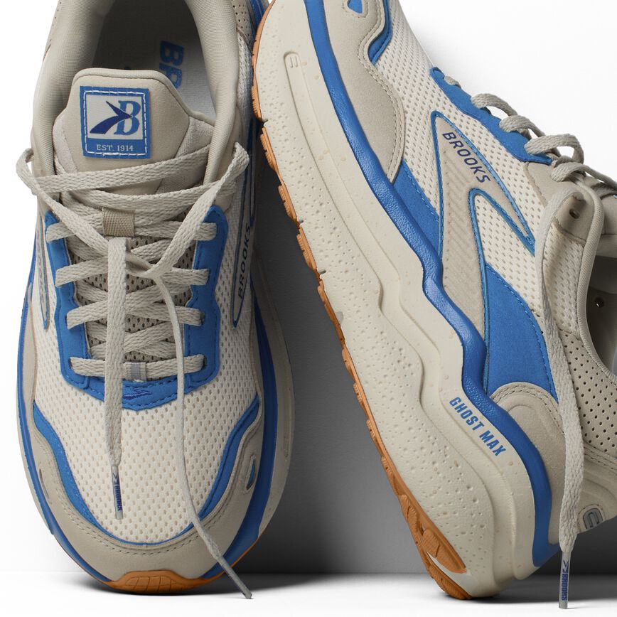 Brooks Ghost Max SE Silver Lining/Blue/Surf the Web