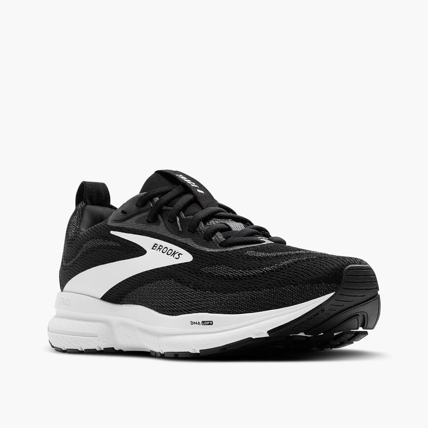 Brooks Trace 4 Black/Grey/White