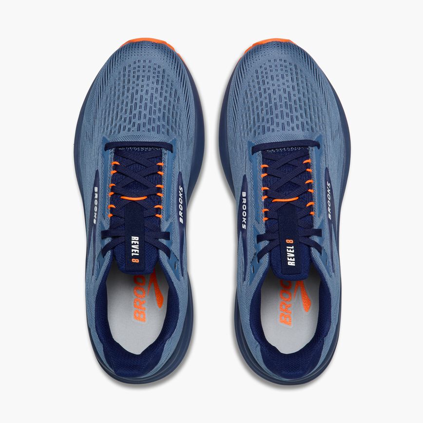 Brooks Revel 8 Blue/Blue/Orange