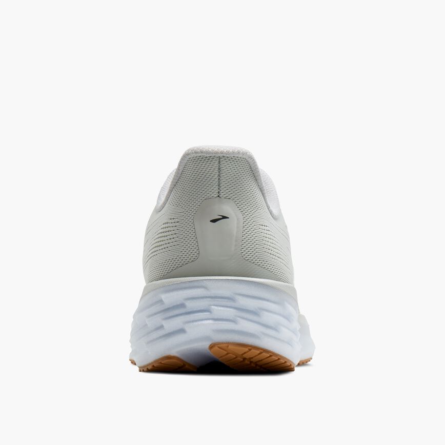 Brooks Launch 12 Oyster/White/Phantom