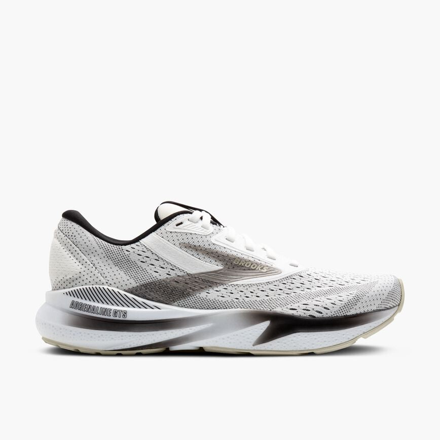 Brooks Adrenaline GTS 24 White/Black/Pelican (Women's)