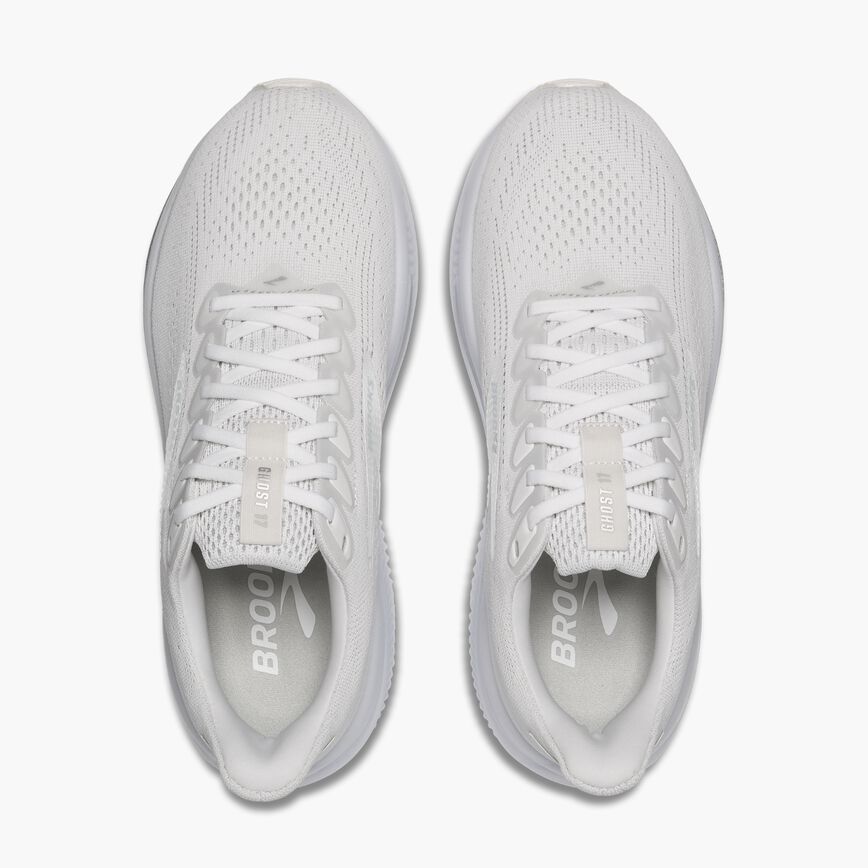 Brooks Ghost 17 White/White/Grey (Women's)