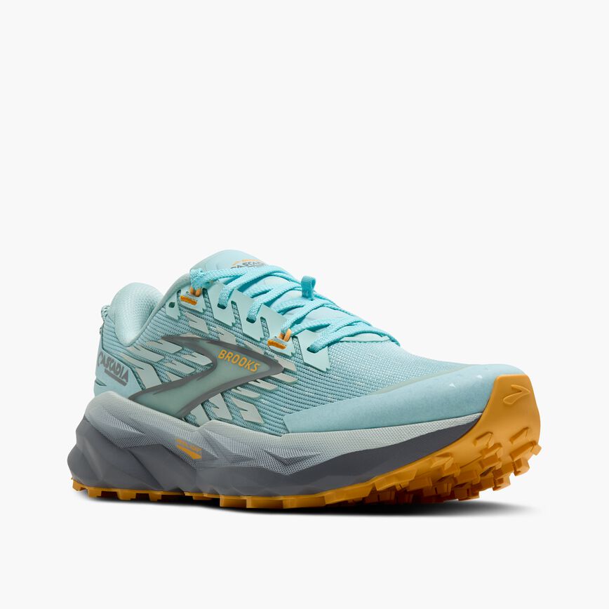 Brooks Cascadia 19 Clearwater/Primer Grey/Apricot (Women's)