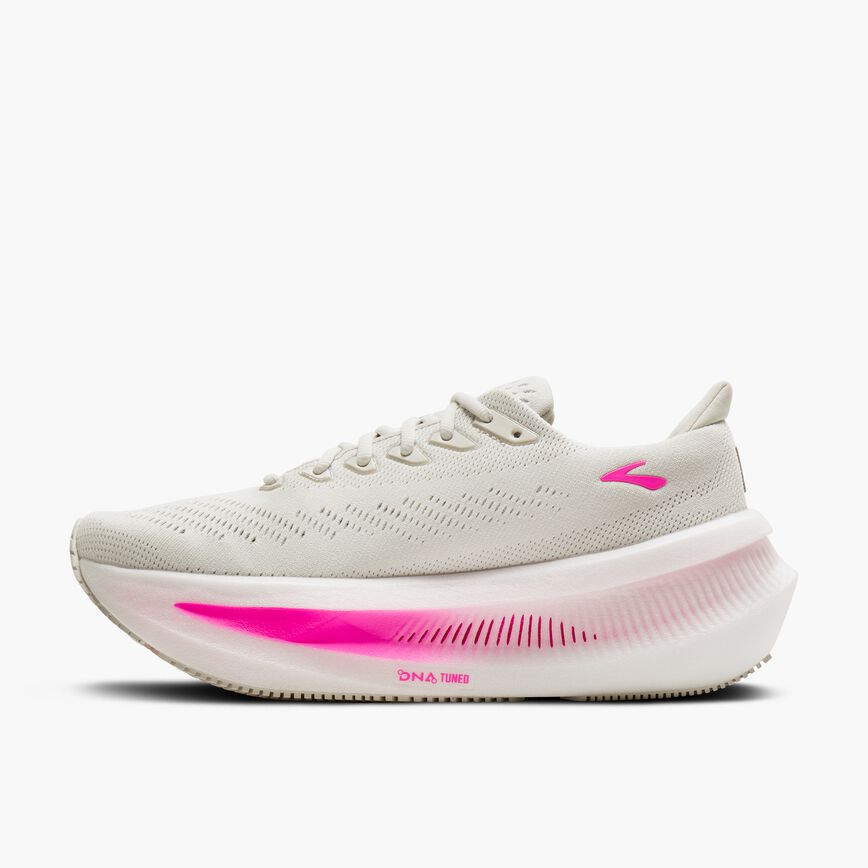 Brooks Glycerin Max 2 Oyster/Argyle/Cyber Pink (Women's)