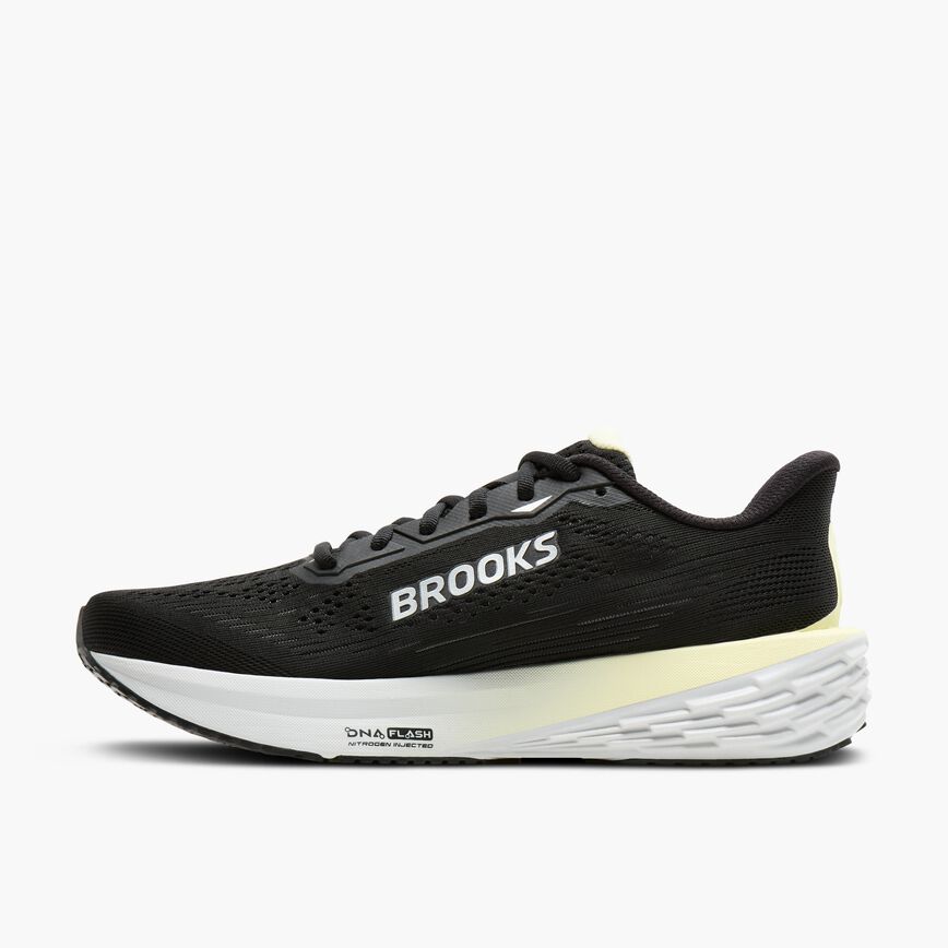 Brooks Launch 12 Black/Luminary/Oyster (Women's)
