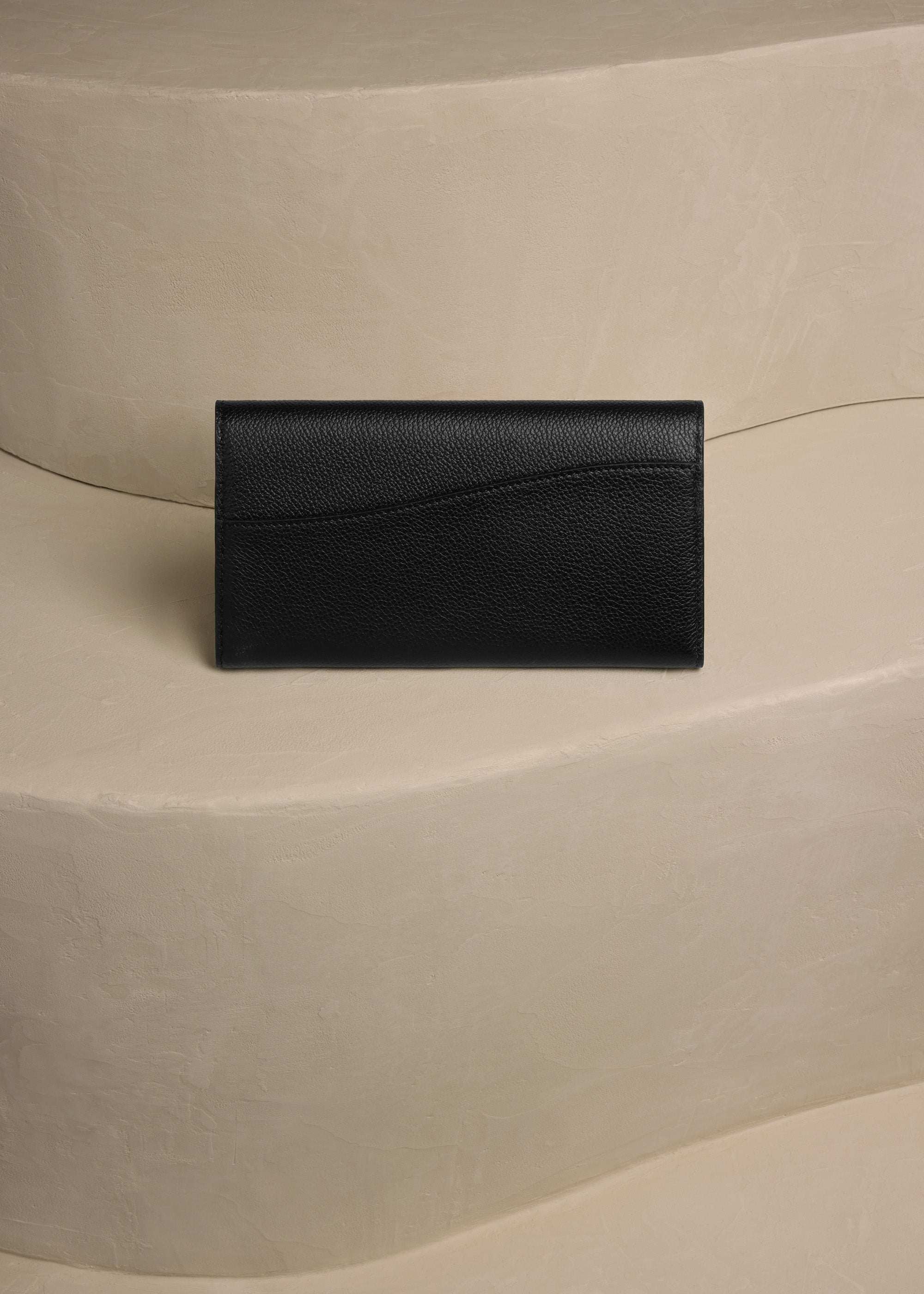 Polene Sierra Wallet - Duo Black
