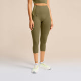 On Movement 3/4 Tights Hunter | Safari