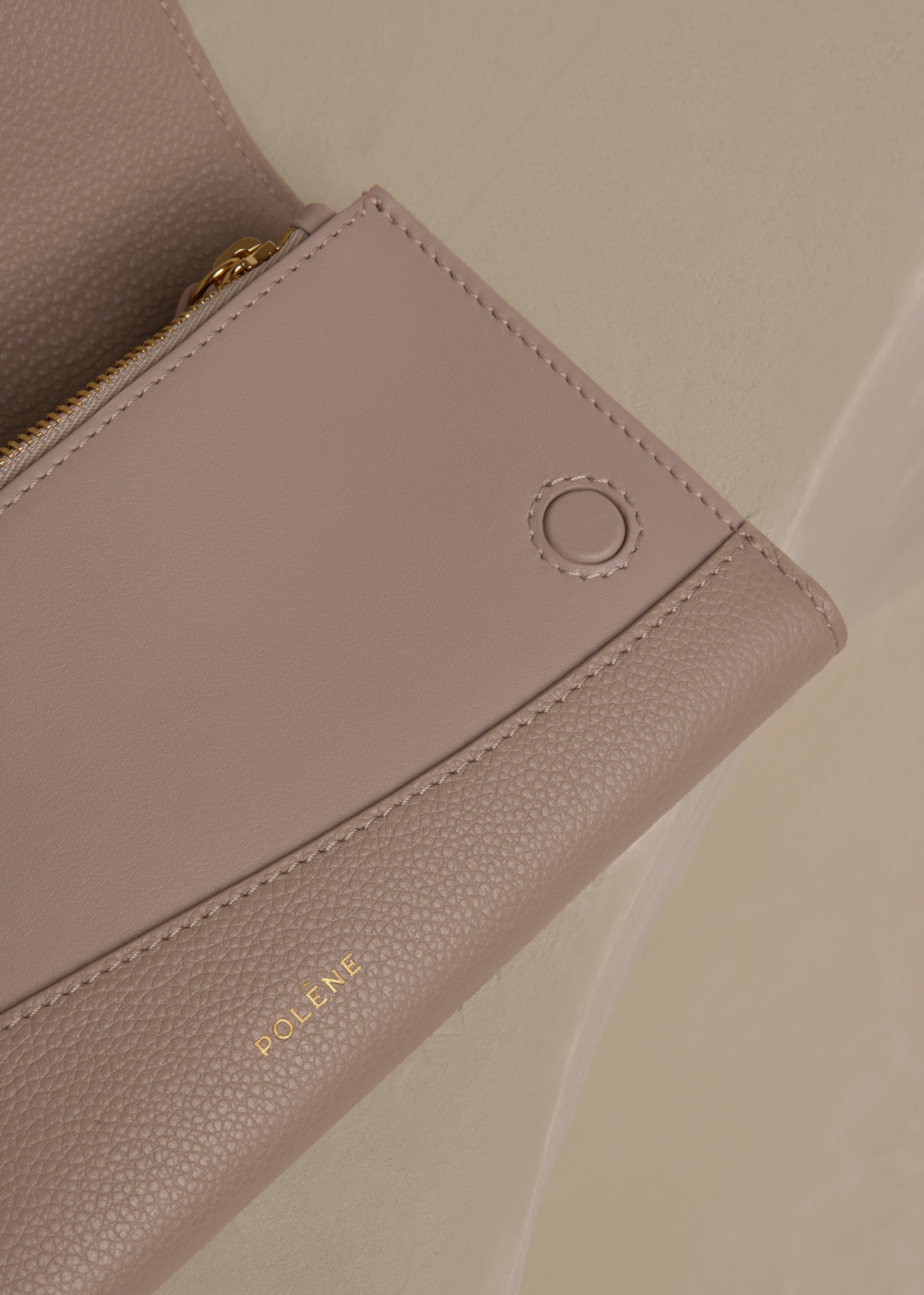 Polene Sierra Wallet - Duo Taupe