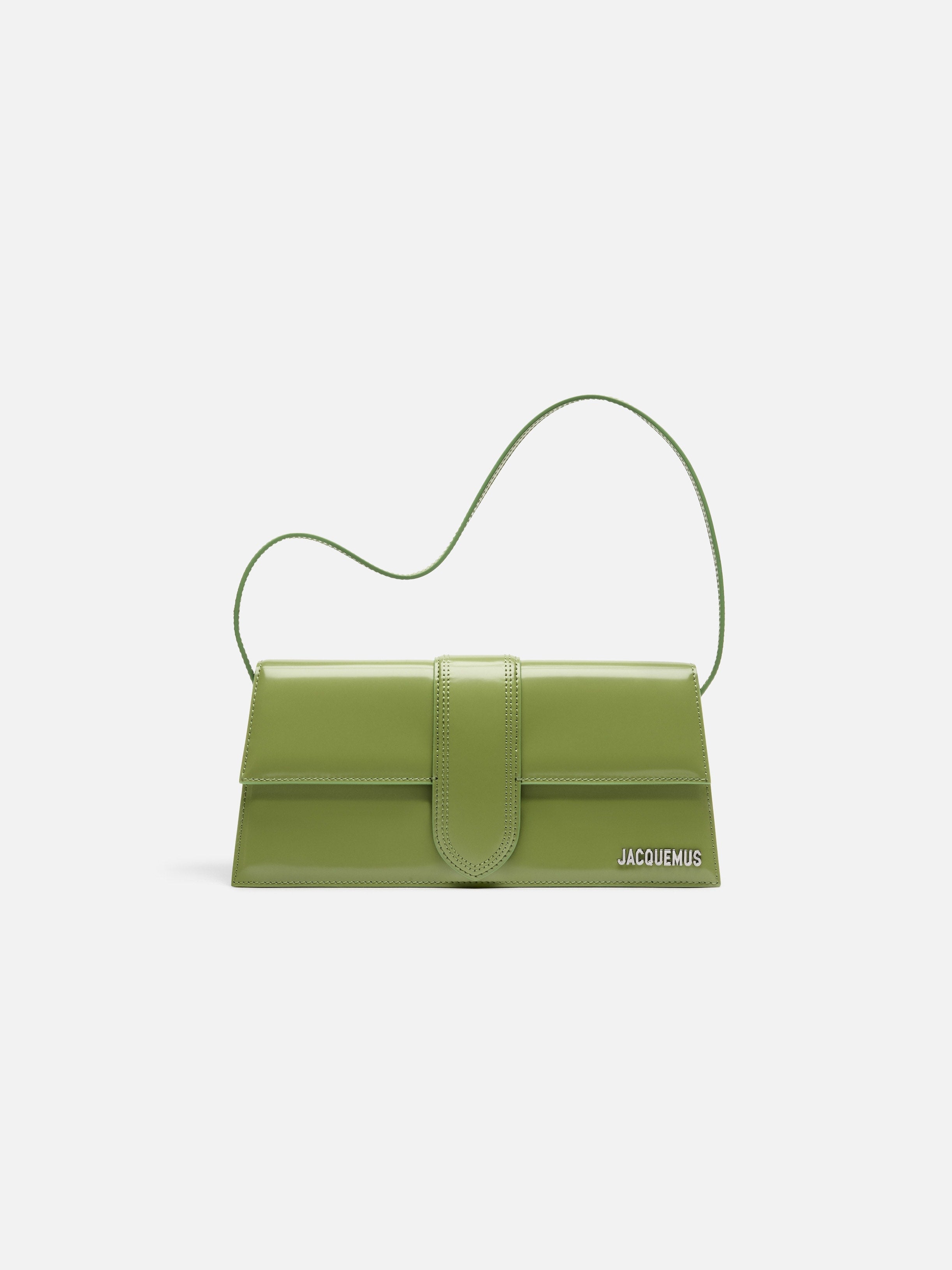 Jacquemus The Long Bambino Long Flap Bag Green