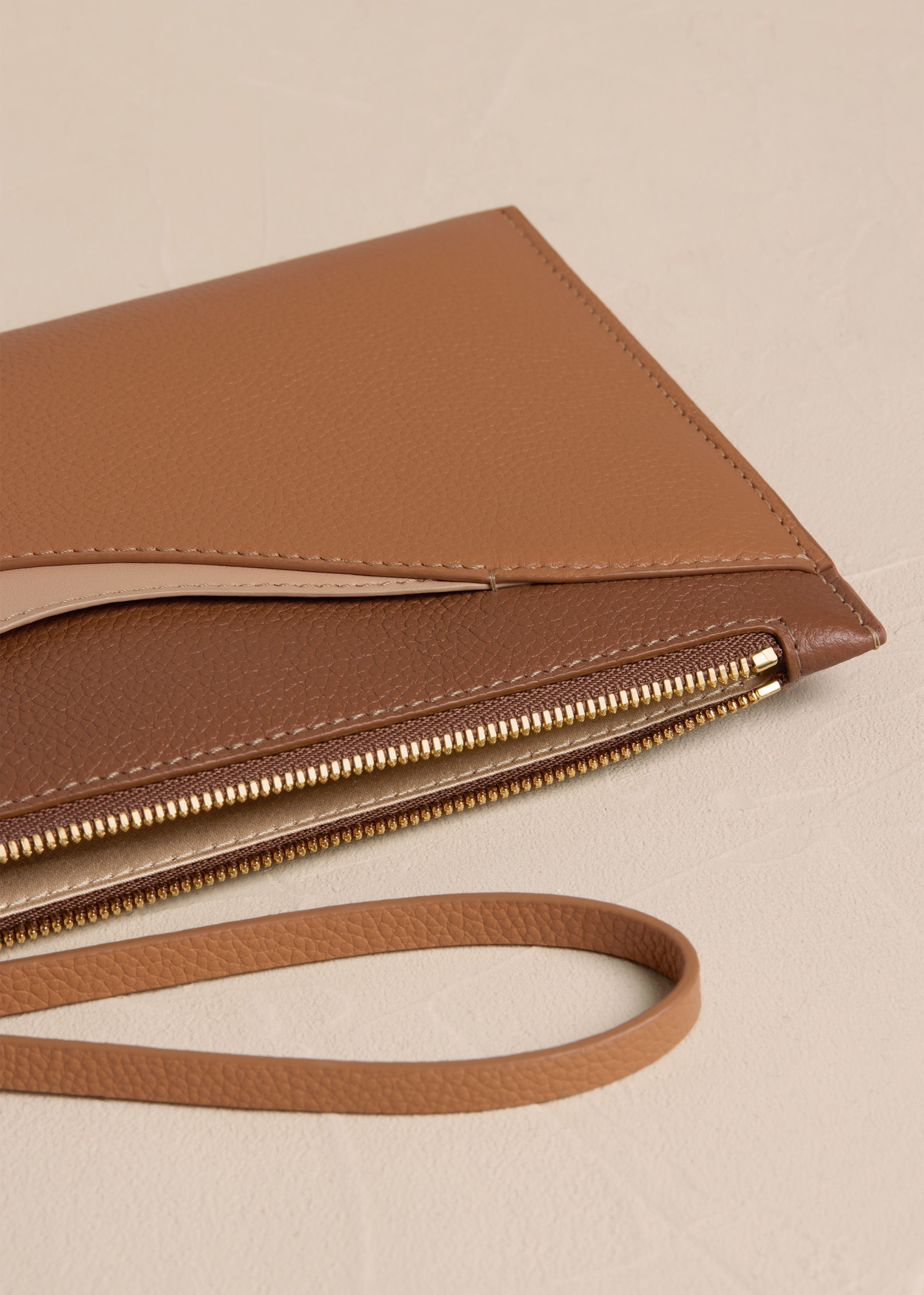 Polene Sierra Pouch Trio Camel