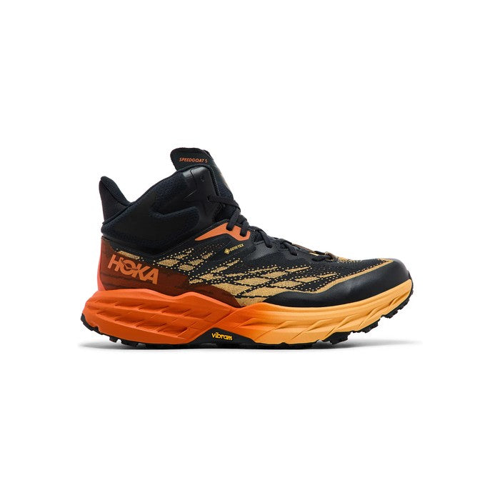 Hoka Speedgoat 5 Mid GORE-TEX 'Blue Graphite Amber Yellow'