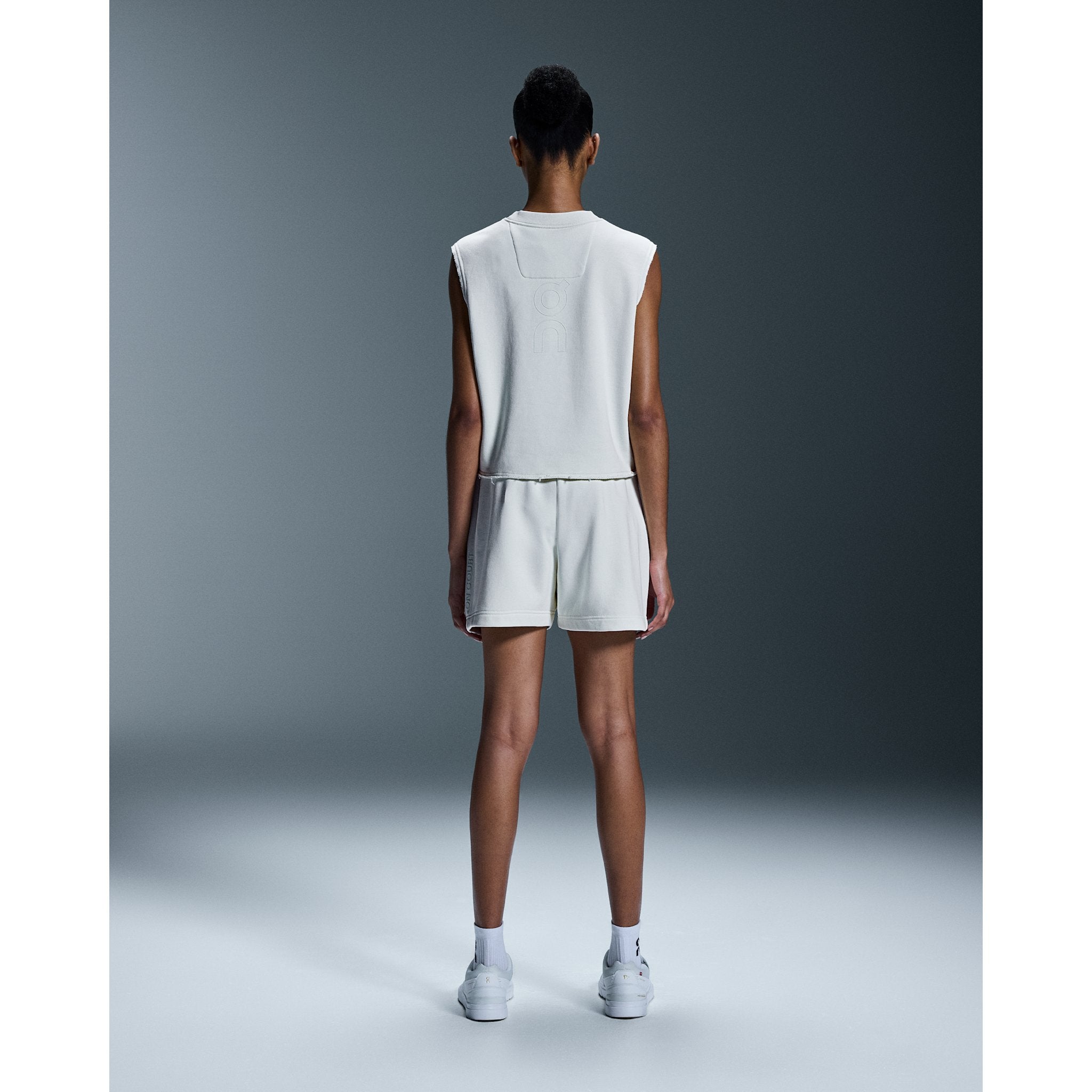 On Open Club Crew Crop White