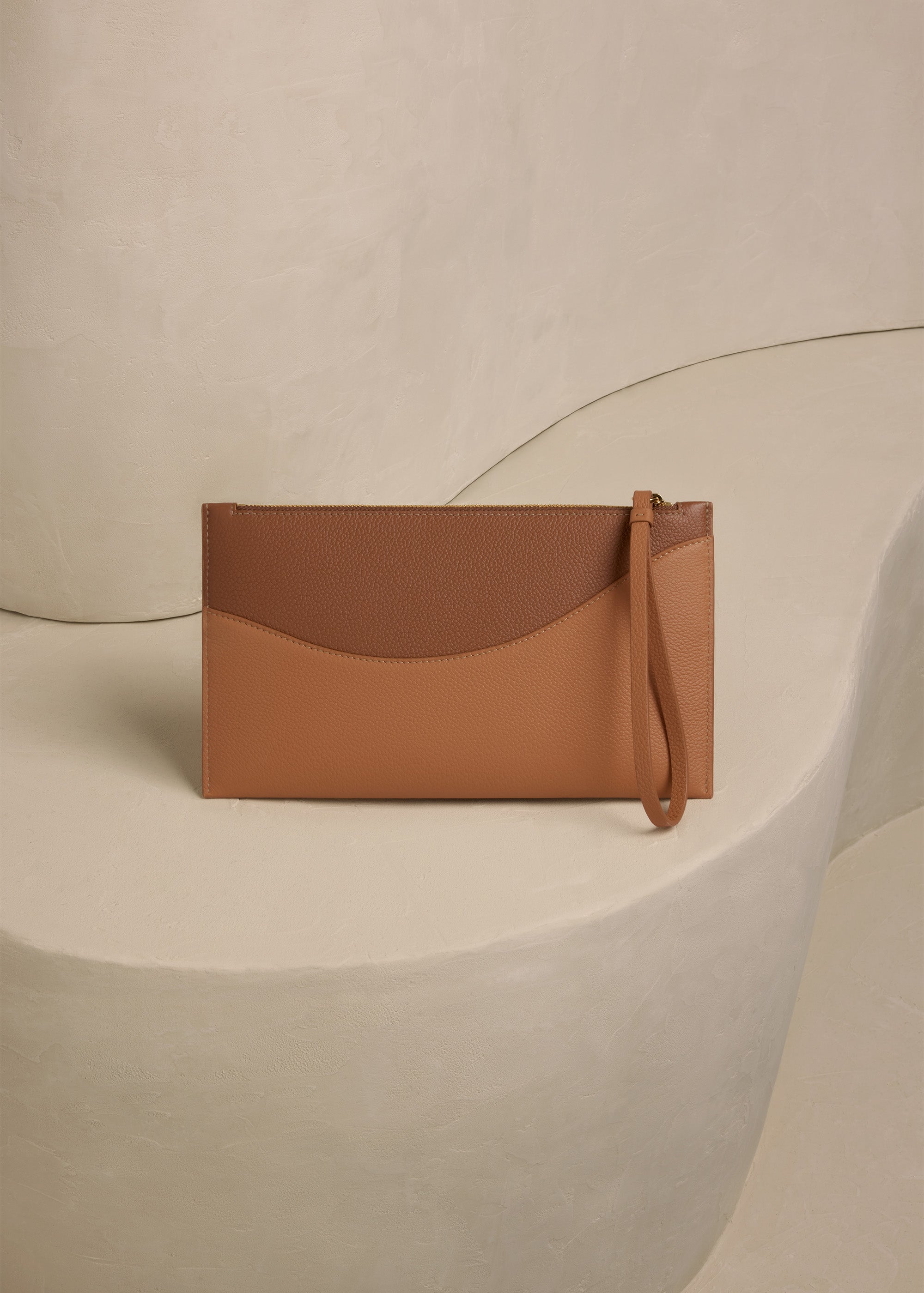 Polene Sierra Pouch - Trio Camel