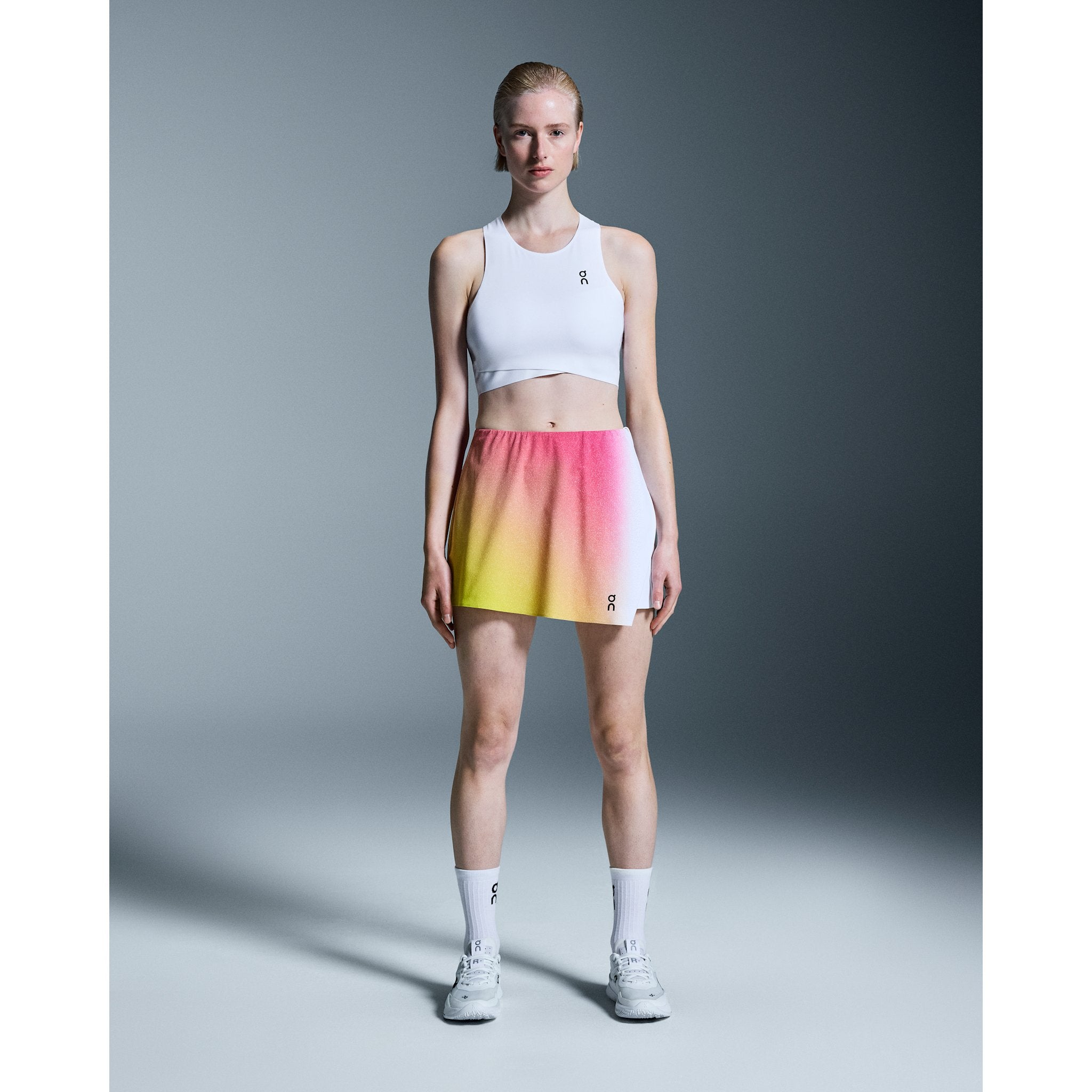 On Court Crop Top White