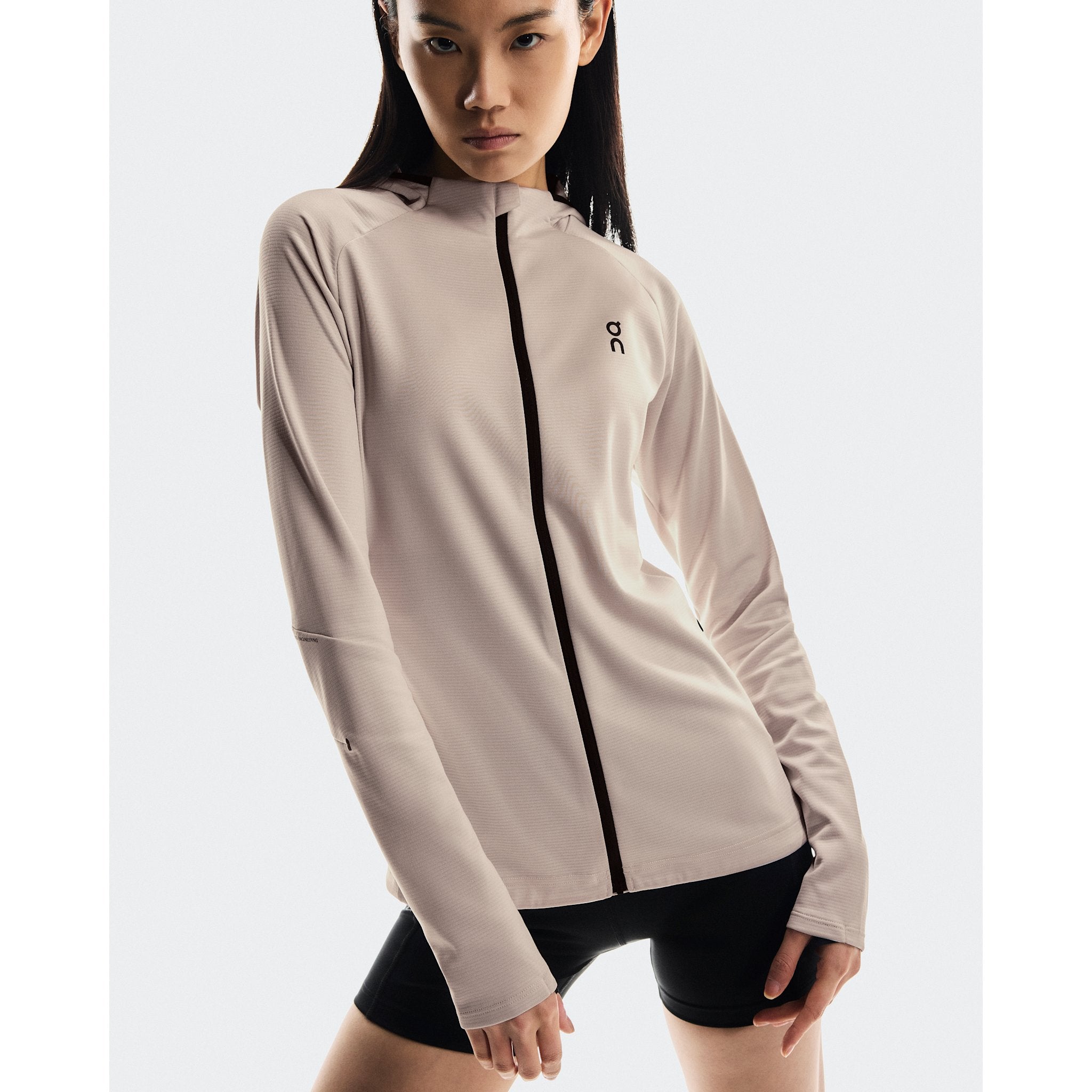 On Climate Zip Hoodie Cinder