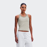 On All-Day Ribbed Tank Black