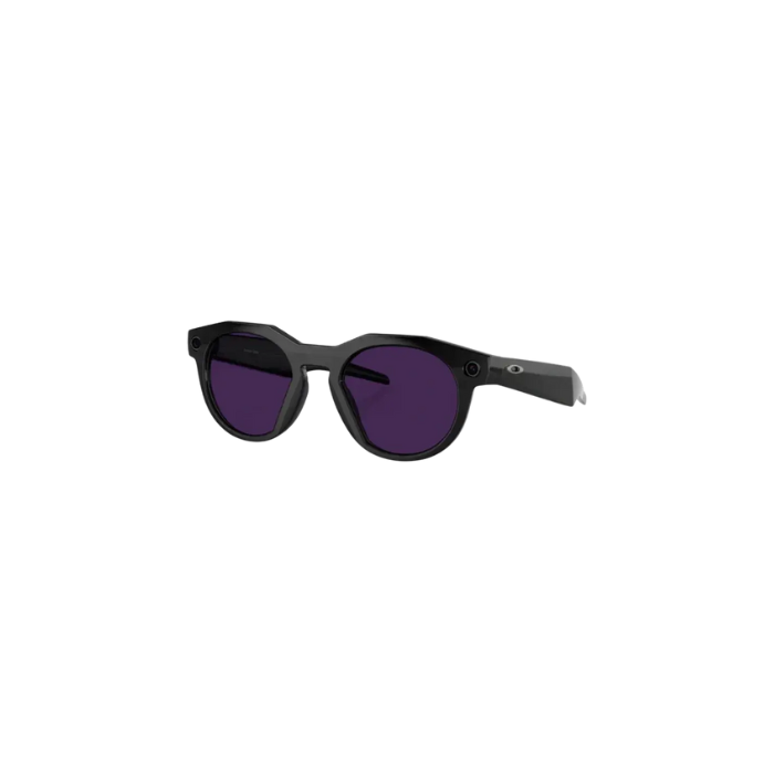 Meta x Oakley HSTN Glasses - Amethyst Transition Lens with Black Frame