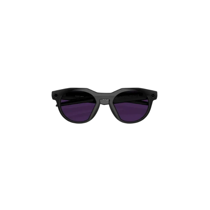 Meta x Oakley HSTN Glasses - Amethyst Transition Lens with Black Frame