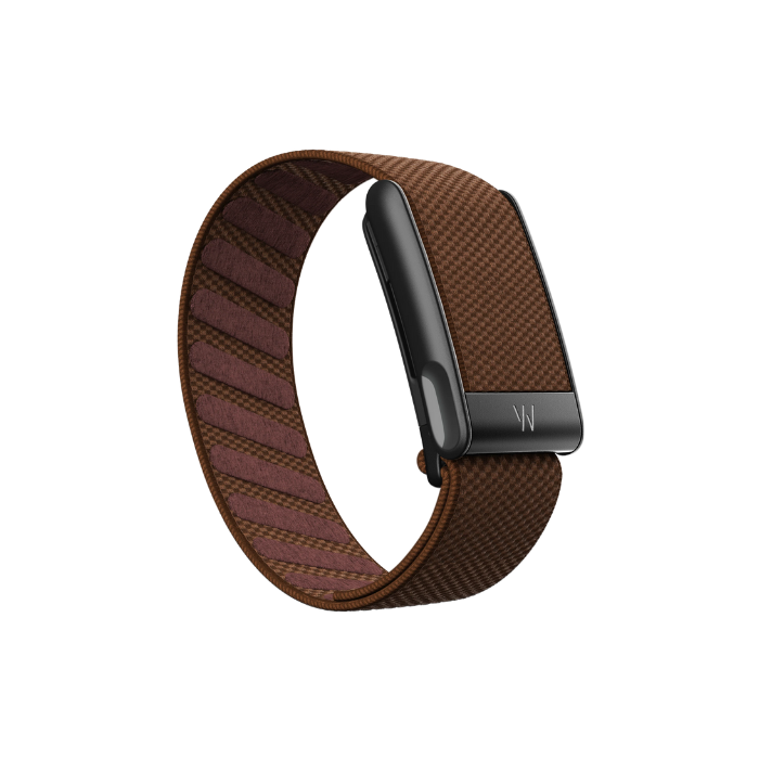 Whoop MG Superknit Walnut Band (12 Month Subscription Included)