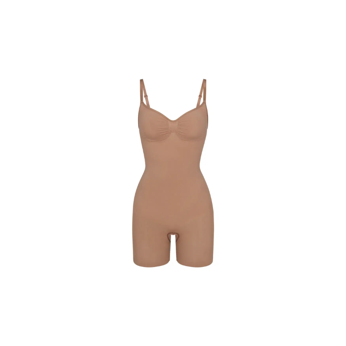 Skims Seamless Sculpt Mid Thigh Bodysuit Sienna